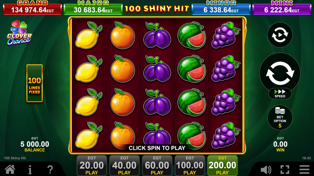 100 Shiny Hit