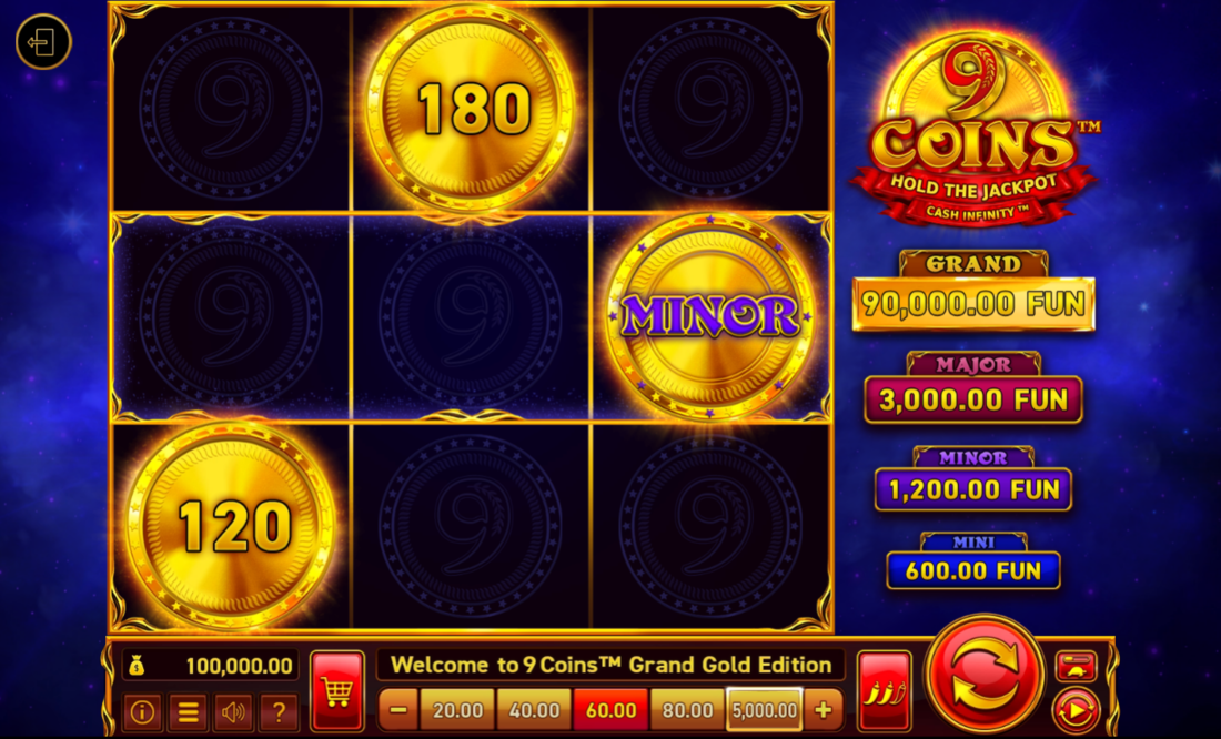9 Coins Grand Gold Edition