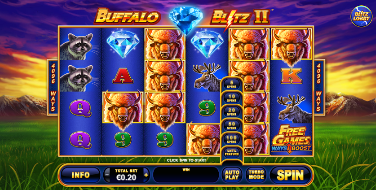 Как се играе Buffalo Blitz 2 слот