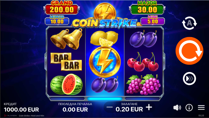 Как се играе Coin Strike: Hold and Win слот