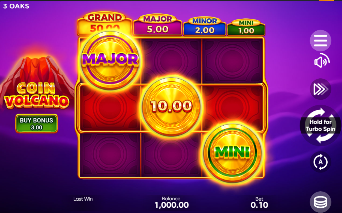 Как се играе Coin Volcano слот