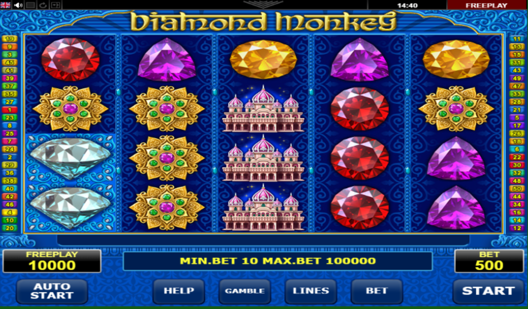 Как се играе Diamond Monkey слот