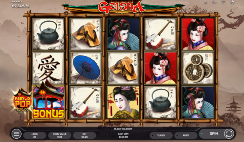 Как се играе Geisha slot