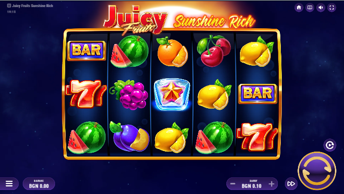Как се играе Juicy Fruits Sunshine Rich слот