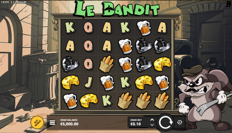 Как се играе Le Bandit слот