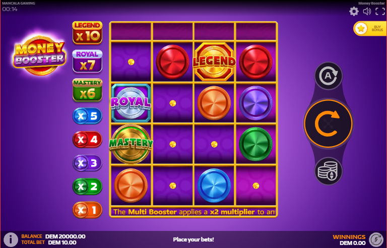 Как се играе Money Booster слот