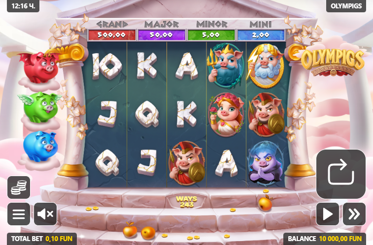 Как се играе Olympigs слот