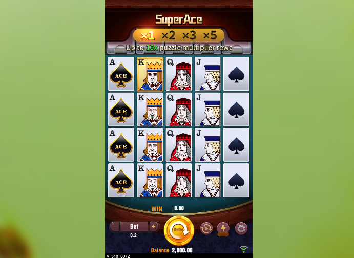 Как се играе Super Ace слот