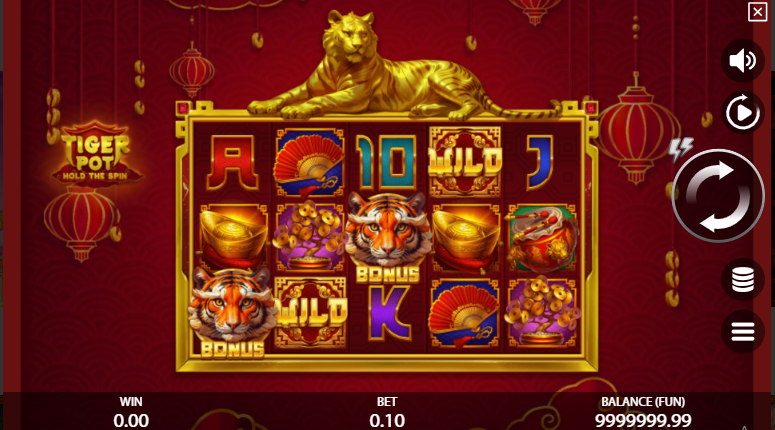 Как се играе Tiger Pot: Hold The Spin слот