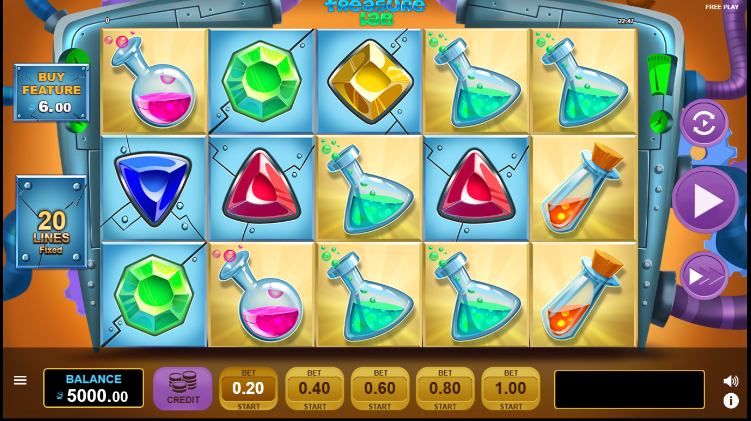 Как се играе Treasure Lab слот