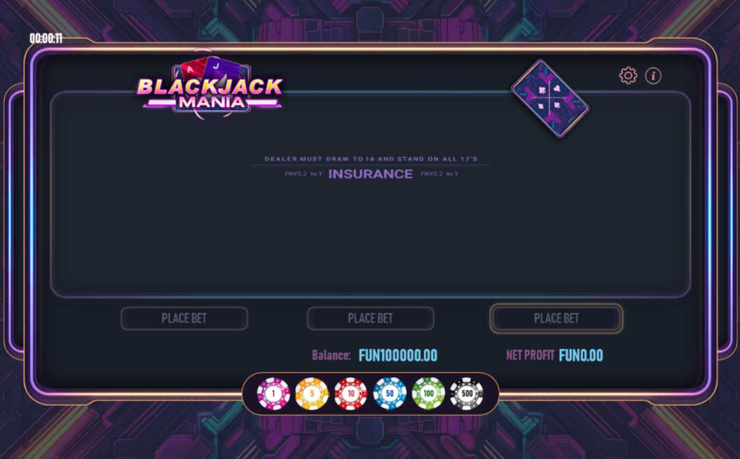 Blackjack Mania