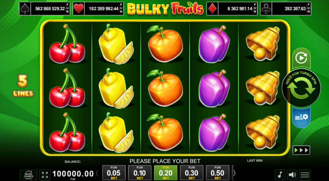 Bulky Fruits