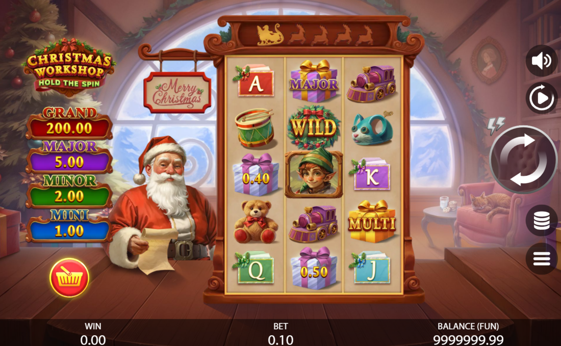 Christmas Workshop: Hold the Spin