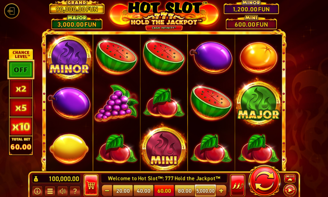 Hot Slot: 777 Hold the Jackpot
