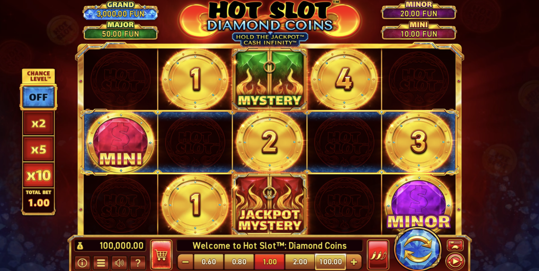 Hot Slot: Diamond Coins