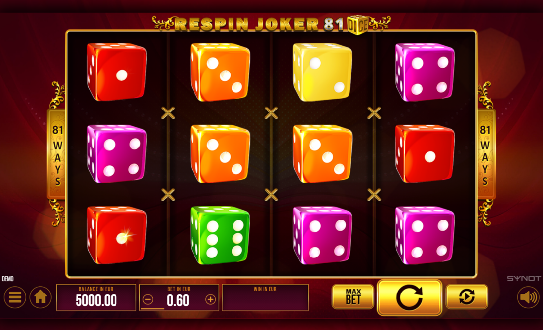 Respin Joker 81 Dice