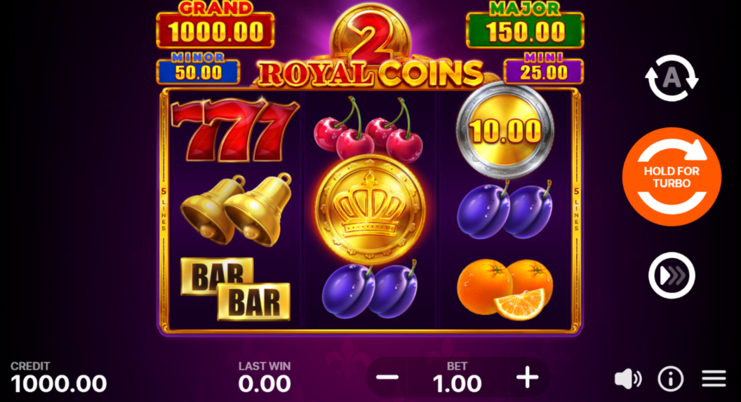 Royal Coins 2: Hold and Win