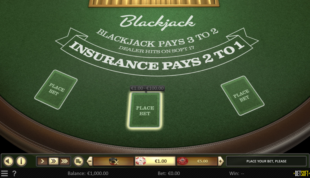 Single Deck Blackjack